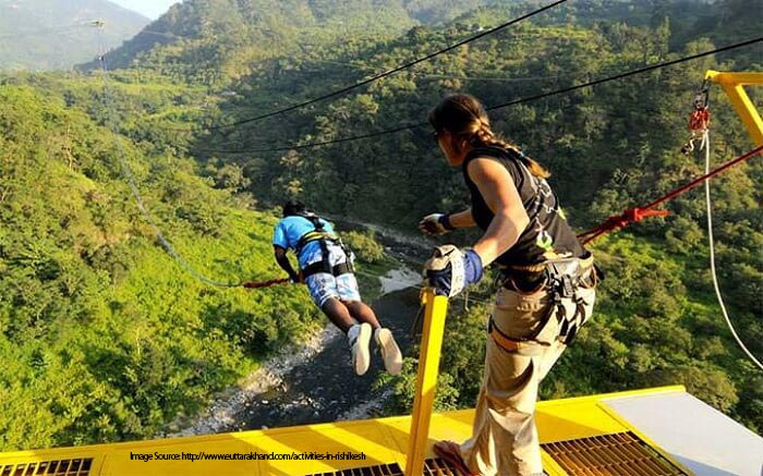 Giant Swing in Rishikesh in Rishikesh